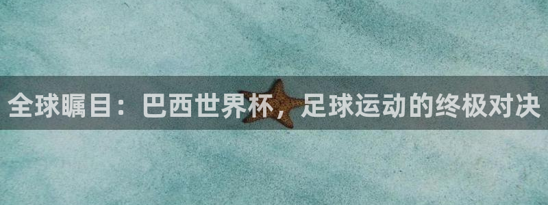 世界杯直播高清：全球瞩目：巴西世界杯，足球运动的终极对决